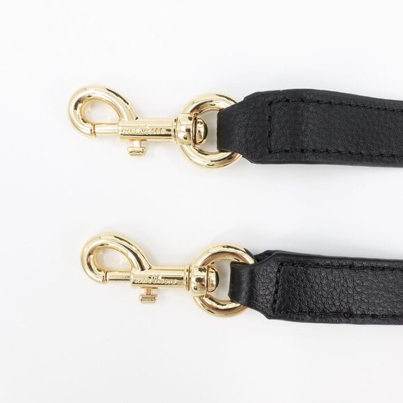 Marc Jacobs Women's The Small Tote Grainy Leather Bag Black OS - Picture 9 of 16